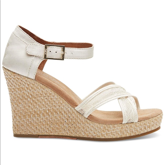 TOMS lace wedges - Picture 2 of 4